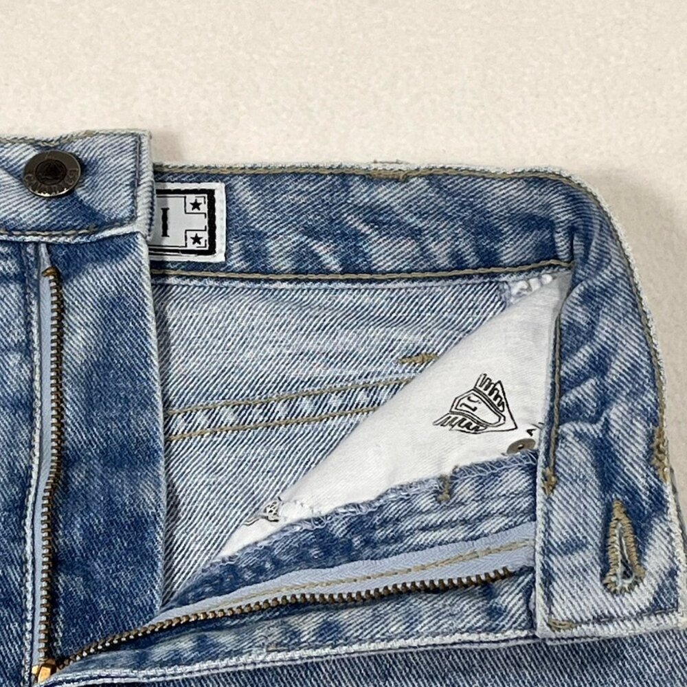 Vintage Z Cavaricci Denim Skirt NWT Womens 24 Made USA 90s Deadstock - Picture 6 of 15